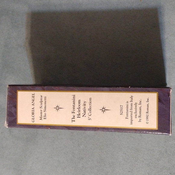 Fontanini Gloria Angel exclusively from Roman #52517  Nativity 5" collection - Picture 8 of 10